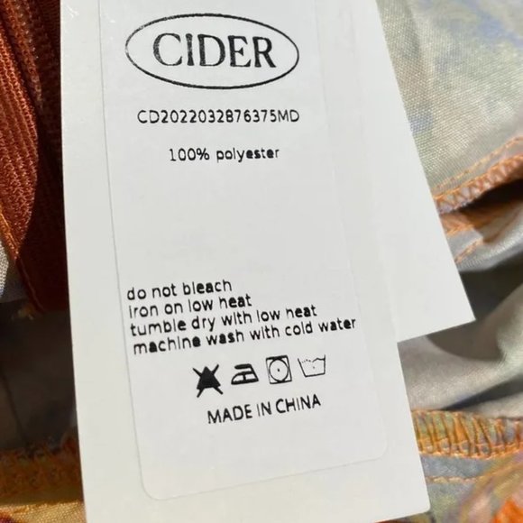 Cider Floral Sweetheart Event Asymmetric Dress - Picture 9 of 11